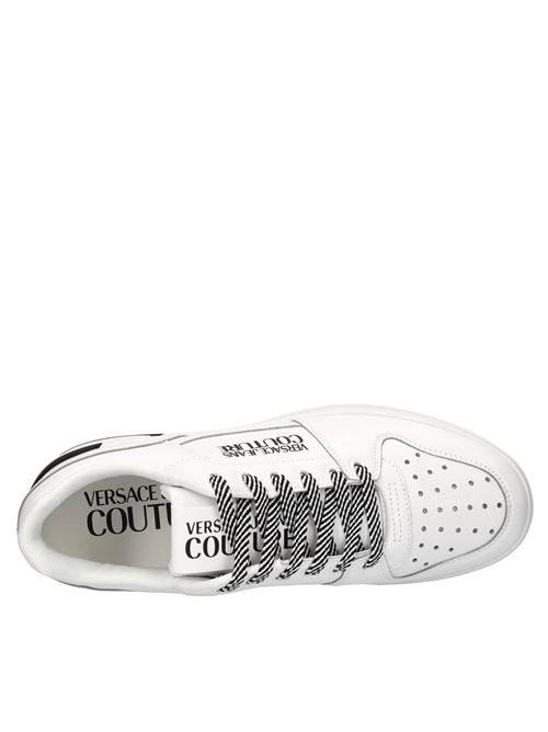 Sneakers in ecopelle VERSACE JEANS COUTURE | 78YA3SJ5 ZPB13 003BIANCO